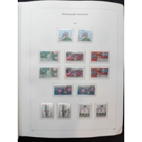 W-Germany 1985-1994 MNH & used stamps in album appears. 100% complete