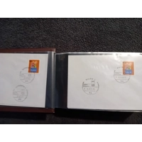 W Germany & Berlin Olympics & airmail FDCs mainly from the 70s in album