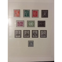 W Germany 1949-62 MNH & used stamps in album appears 65% complete