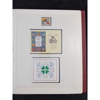 E Germany DDR 1983-89 MNH stamps in album appears 100% complete - NICE !