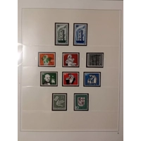 W Germany 1949-62 MNH & used stamps in album appears 65% complete