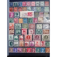 Deutsch's Reich stamps MNH & USED in 16 page/32 side album- super selection !