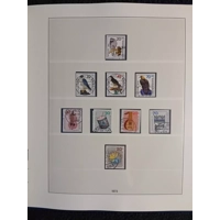 W German Berlin 1970-1979 used stamps in album