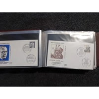 W Germany Berlin FDCs mainly from the 60s & 70s in album