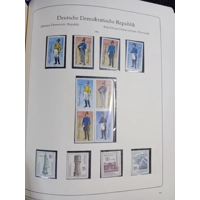E Germany DDR 1984-1988 MNH Stamps in album appears. 100% complete