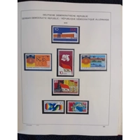 E Germany DDR 1974-79 MNH stamps in album 100% complete 99% are MNH an odd CTO