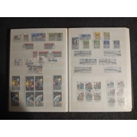 E Germany DDR used stamps in 28 page/56 side stockbook