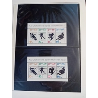 W Germany 1969-1978 MNH & USED Stamps in album