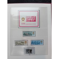 Germany DDR 1982-1986 MNH stamps in album appears 100% complete