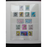 Germany DDR 1968-1971 MNH stamps in album appears 100% complete