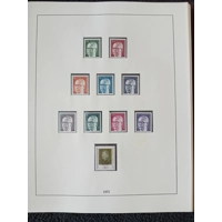 W Germany + Berlin MNH stamps in album appears 100% complete