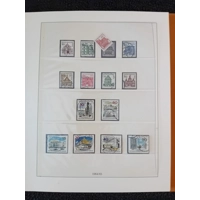 W Germany Berlin used stamps 1961-1976 in album approx. 90% complete