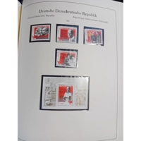 E Germany DDR 1984-1988 MNH Stamps in album appears. 100% complete
