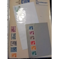 Germany large folder of philatelic material 1930s to modern "read description"