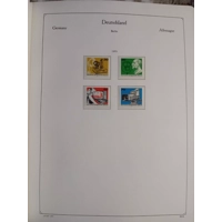 W Germany & Berlin 61-73 & 63-79 MNH stamps in album approx.90% complete