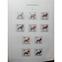 W-Germany 1995-2000 MNH & used stamps in album appears. 100% complete