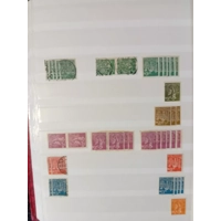 Deutsch's Reich stamps MNH & USED in 15 page/30 side album