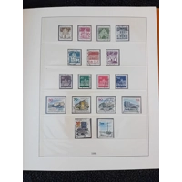 W Germany Berlin used stamps 1961-1976 in album approx. 90% complete