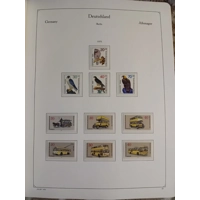 W Germany & Berlin 61-73 & 63-79 MNH stamps in album approx.90% complete