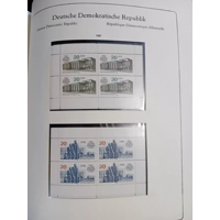 E Germany DDR 1984-1988 MNH Stamps in album appears. 100% complete