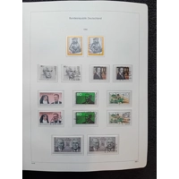 W-Germany 1985-1994 MNH & used stamps in album appears. 100% complete