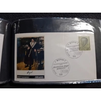 W Germany FDCs mainly from the 60s- 70s 47 pages in album last few empty