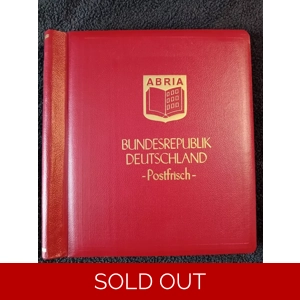 W-Germany MNH stamps in album appears. 100% complete - NICE !