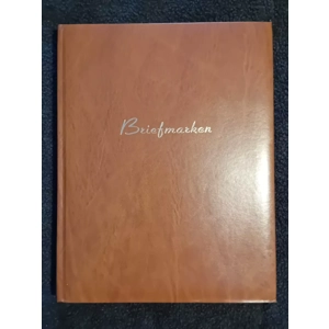 W Germany berlin 30 page/ 60 side stockbook with MNH & used side by side stamps