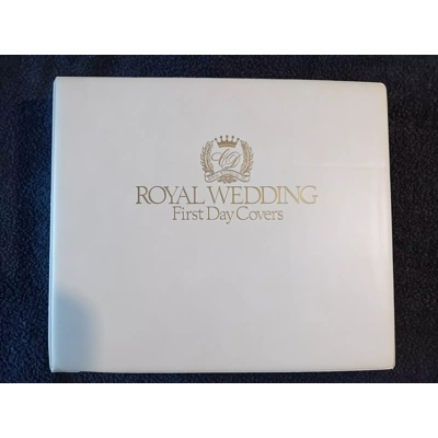 Royal Wedding 1981 First Day 104 Covers Album 5kg The Sumner Collection