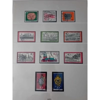 Germany 1972-1982 CTO - used stamps in album approx. 70% complete - NICE !