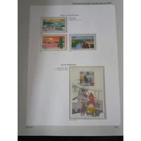 Germany 1992-2001 CTO stamps in lovely album 70% complete