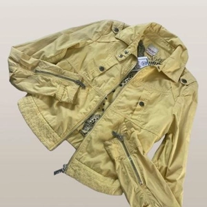 Deadstock Rare Miss Sixty Yellow Grommet Jacket