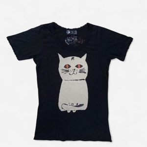 Hysteric Glamour x Andy Warhol Black Cat T-shirt