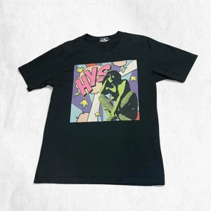 Hysteric Glamour Retro Girl Graphic Tee – Black – Size Small