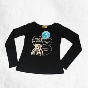 Hysteric Glamour “Please Be Mine” Bear Long Sleeve – Black – Free Size