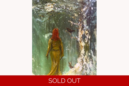 SOLD Moon Goddess Oil Painti.. SOLD Moon Goddess Oil Painti..