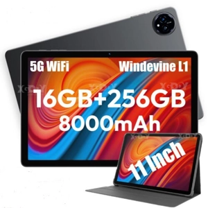 Android 14 Tablet 11.0 Inch 16G+256GB (1TB TF) IPS Wi-Fi 8000mAh 8-Core