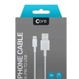 Core iPhone Usb Data Cable (Boxed)
