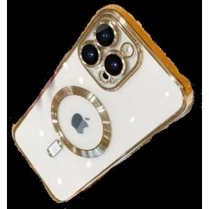 iPhone Silicone Shockproof Case with built in Camera Lens Protector and Magsafe Charging