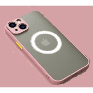 iPhone Silicone Shockproof Case with built in Camera Lens Protector and Magsafe Charging