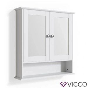 SZAFKA ŁAZIENKOWA WISZĄCA BIEL VICCO BIANCO