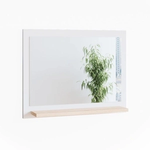 LUSTRO ŁAZIENKOWE Delfina Biały-Sonoma 45 x 11,6 cm