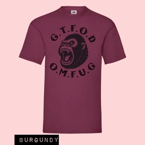 GTFOD - CBGB Burgundy Tee