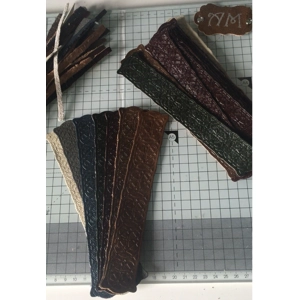 Leather Hand-Cut Bookmark Leather Hand-Cut Bookmark