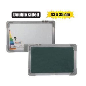 Board dry wipe/chalk 45x35cm