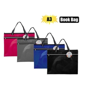 Bag book/art bag 2 zips a3