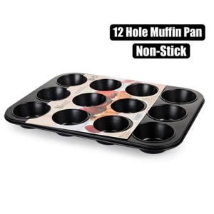 024-000107 BAKEWARE NON-STICK MUFFIN PAN 12-HOLE