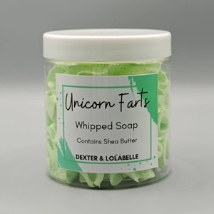Unicorn Farts whipped soap - with added shea butter