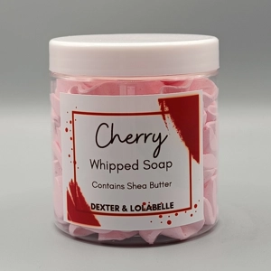 Cherry whipped soap - with added shea butter