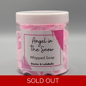 Angel in the Snow whipped soap Angel in the Snow whipped soap